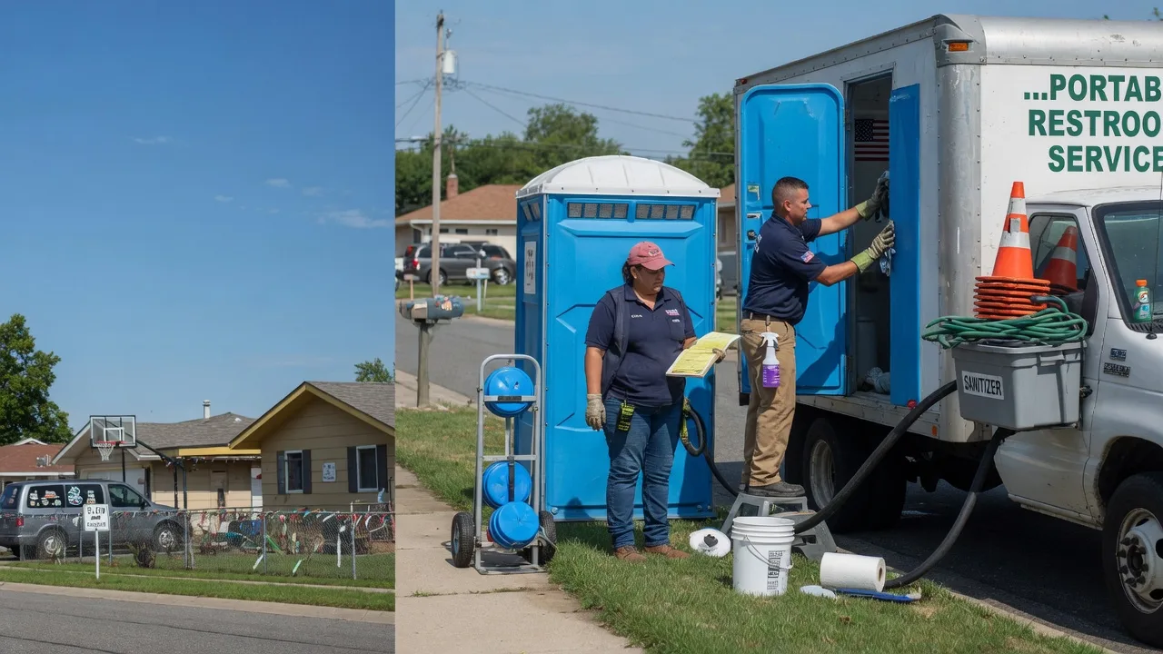 Portable Toilet Rental in Rudolph, OH near me